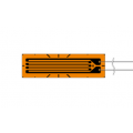 Тензорезисторы фольговые одноосевые KFGS-20-120-C1