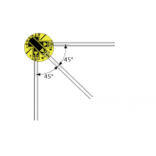 Тензорезисторы фольговые трехосевые KFGS-5-350-D17